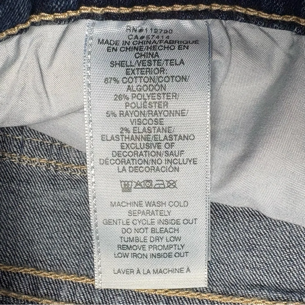 NEW True Religion Billy Flap Bootcut Jeans Size 36 Blue Relaxed Fit 36 x 33.5